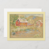 Betriebskarte jederzeit postkarte (Vorne/Hinten)