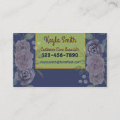 Betriebskarte Visitenkarte (Rückseite)