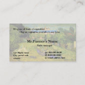 Betriebskarte Visitenkarte (Rückseite)