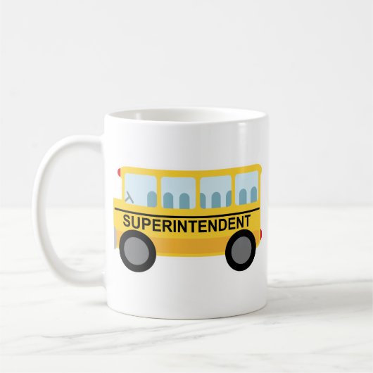 Betriebsleiter-Geschenk (Schulbus) Kaffeetasse (Links)