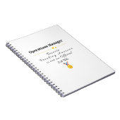 Betriebsleiter Notizblock (Rechte Seite)