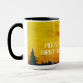 BETRIEBSMINEER MERRY CHRISTMAS ART RED YELLOW TASSE (Links)