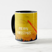 BETRIEBSMINEER MERRY CHRISTMAS ART RED YELLOW TASSE (Vorderseite Links)