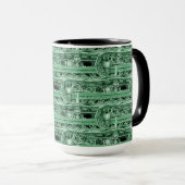BETRIEBSMOTORBETREIBER TANK GREEN TASSE (VorderseiteRechts)