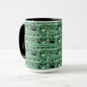 BETRIEBSMOTORBETREIBER TANK GREEN TASSE (Vorderseite Links)