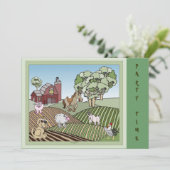 Betriebsrückstand Einladung (Stehend Vorderseite)