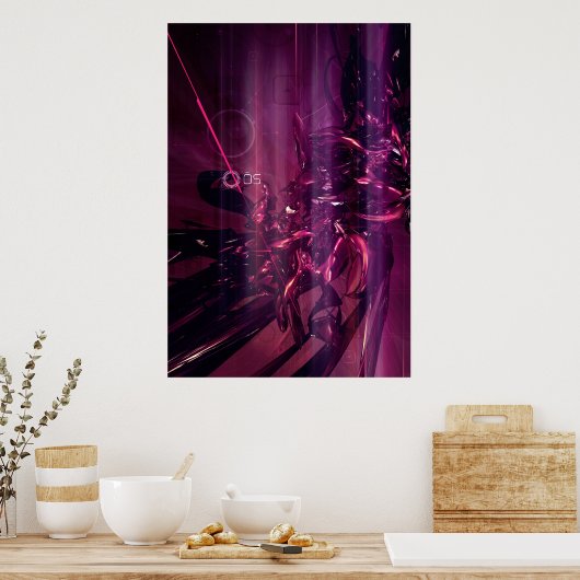 Betriebssystem Version zwei Poster (Küche)