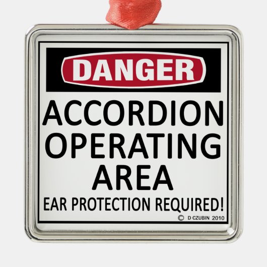 Betriebsumfang Silbernes Ornament (Vorne)