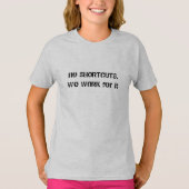 Betrifft das T-Shirt "Arbeit" von Kindern (Vorderseite)