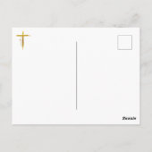 *~* Betrifft Jesus Planet Erde AP50 Kosmos Postkarte (Rückseite)