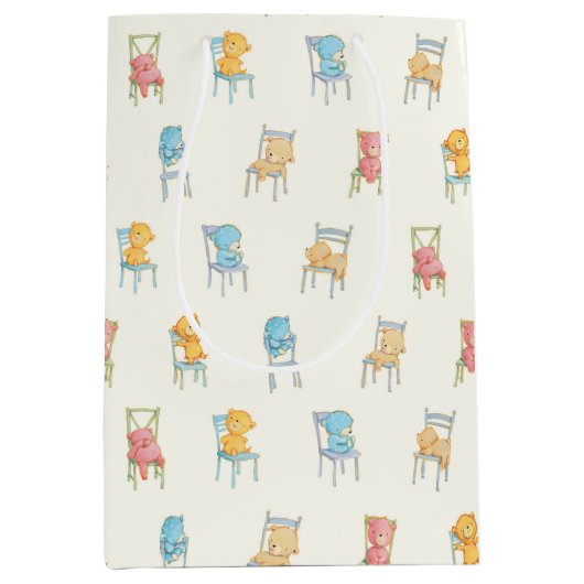 Betrifft Stuhl-Muster Mittlere Geschenktüte (Vorderseite)