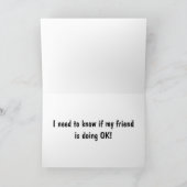 BETROFFEN UND BETONT KARTE (Innenseite)