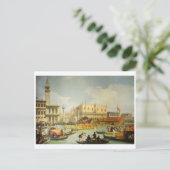 Betrothal der Venezianischen Doge Postkarte (Stehend Vorderseite)