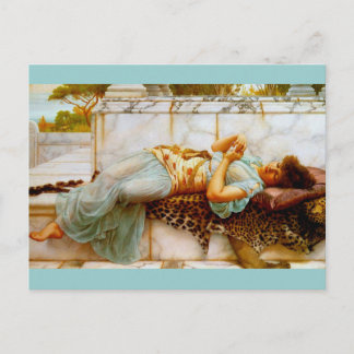 Betrothed von Godward Postkarte