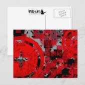 betrübter Chex: Postkarte (Vorne/Hinten)