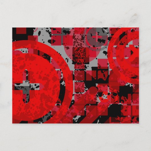 betrübter Chex: Postkarte (Vorderseite)