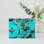 betrübter Chex: Postkarte (Stehend Vorderseite)