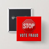 Betrug bei der Abstimmung beenden Button (Vorne & Hinten)
