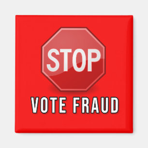 Betrug bei der Abstimmung beenden Magnet