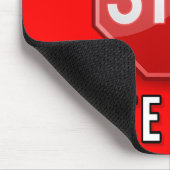 Betrug bei der Abstimmung beenden Mousepad (Ecke)