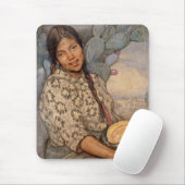 Betrug Calabaza Mousepad Saturnino Herran Mujer (Mit Mouse)