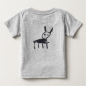 Betrüg dich! baby t-shirt (Rückseite)