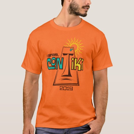 Betrug-Tiki 2019 T-Shirt (Vorderseite)