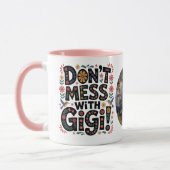 Betrüge dich nicht mit Gigi-FOTO-Geschenk Tasse (Links)