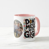 Betrüge dich nicht mit Gigi-FOTO-Geschenk Tasse (VorderseiteRechts)