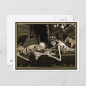 Betrüger gewinnen niemals Postkarte (Vorne/Hinten)