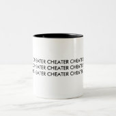 BETRÜGER ZWEIFARBIGE TASSE (Mittel)