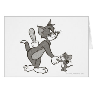 Betrügerischer Händedruck Toms und Jerry