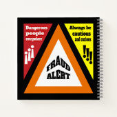 Betrugswarnung Notizblock (Rückseite)