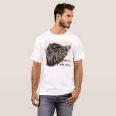 BETRUNKEN ALS EULE T-Shirt (Vorne ganz)