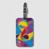 Betrunken auf Candy Gepäckanhänger (Vorderseite Vertikal)