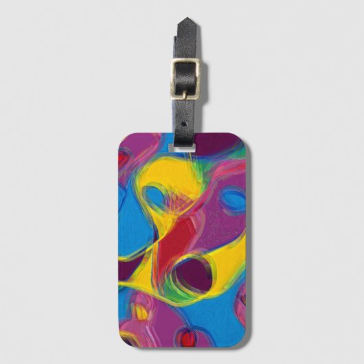 Betrunken auf Candy Gepäckanhänger (Vorderseite Vertikal)