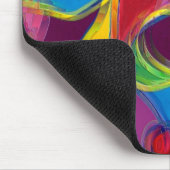 Betrunken auf Candy Mousepad (Ecke)