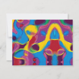 Betrunken auf Candy Postkarte