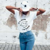 Betrunken bin ich Purim Funny T-Shirt