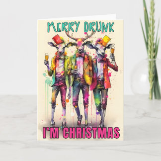 Betrunken bin ich Weihnachten