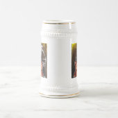 Betrunken-Brown-Bier-Tasse Bierglas (Mittel)