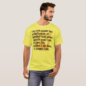 "Betrunken" durch Clara-Krämer T-Shirt (Vorne ganz)