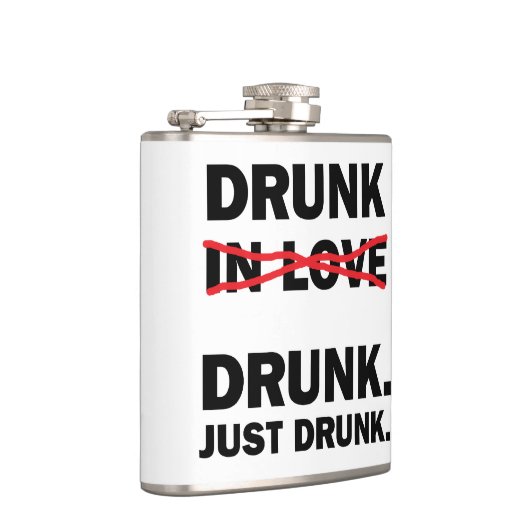 Betrunken Flachmann (Rechts)