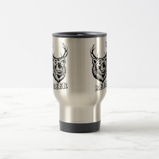 Betrunken Funny Novelty Beer Reisebecher (Mittel)