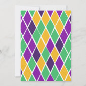 Betrunken Harlequin Feiertagskarte (Vorderseite)