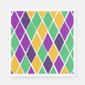 Betrunken Harlequin Serviette (Vorderseite)