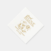 Betrunken in der Liebe Personalisierte Diskothek C Serviette (Ecke)