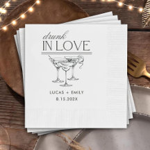 Betrunken in der Liebe Personalisierte Weingläser 