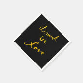 Betrunken in Liebe Serviette (Ecke)