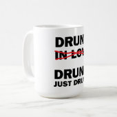 Betrunken Kaffeetasse (Vorderseite Links)